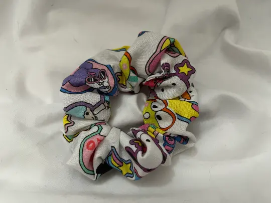 Anime Mascot Scrunchie