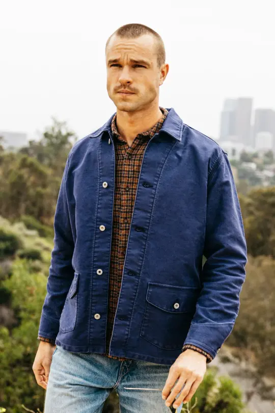 The Clamp Moleskin - Weathered Navy