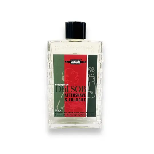 Doppelgänger Dbl SOB Aftershave Cologne | Homage To A Fresh, Nostalgic, 90's Classic! | 3.4 oz [100 ml]