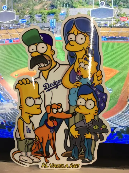 Dodger Simpsons