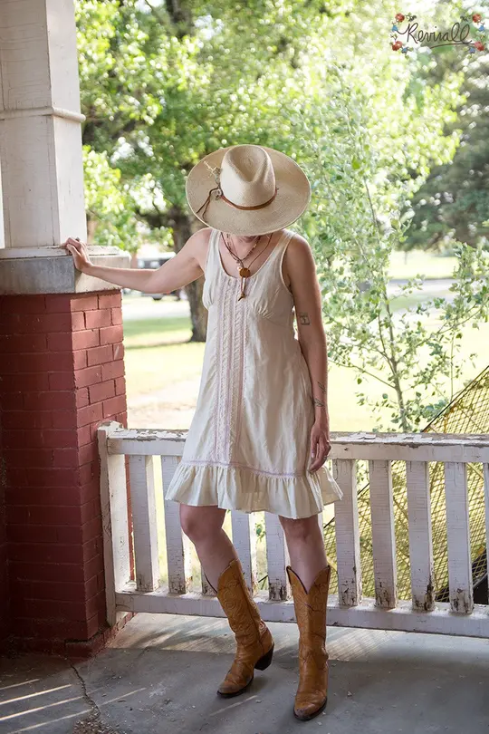Cotton Lake Dress in Buttercup- 2XL