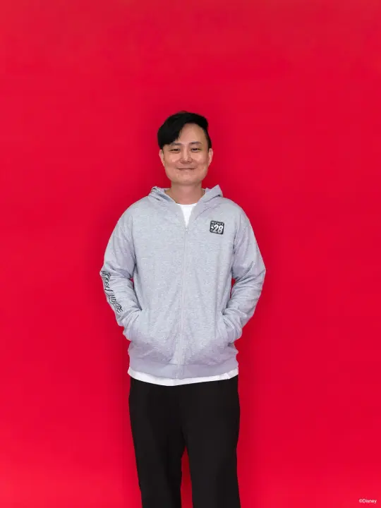 Adult Carey Mickey Hoodie - Grey