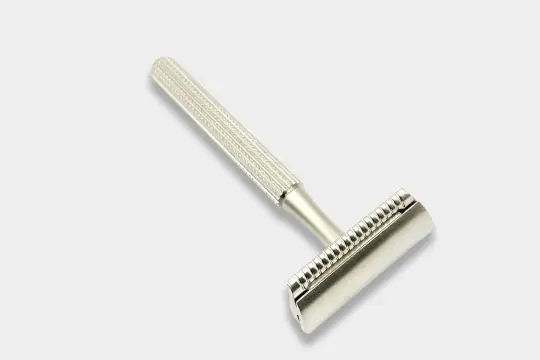 Parker - 78R-SC - Textured Satin Chrome Safety Razor