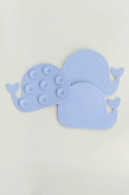 Anti-Slip Bath Pads - Blue Whale Set of 3