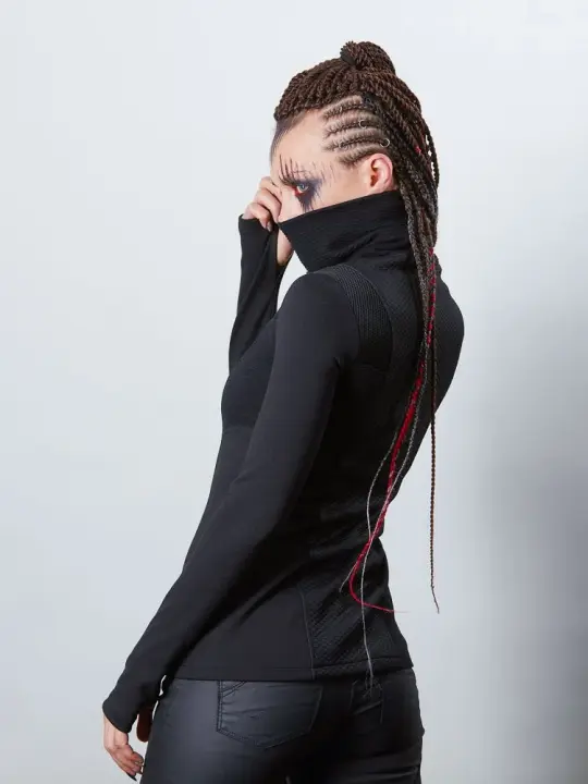 CC2 High collar sweater