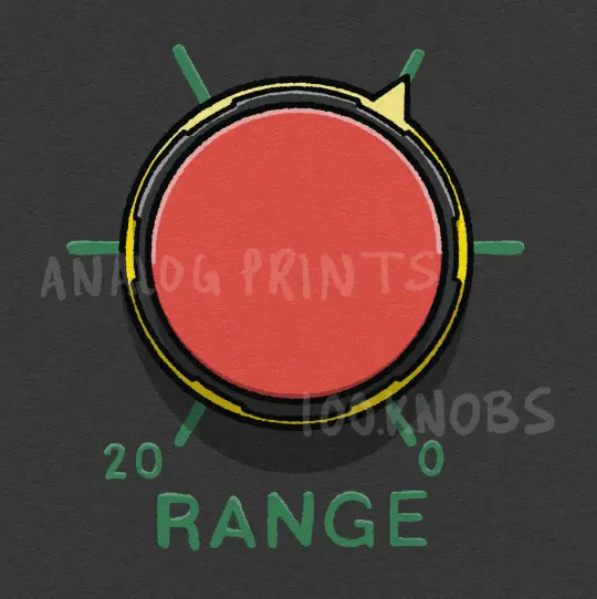 #100knobs 072/100 ARD F760-RS Range Control
