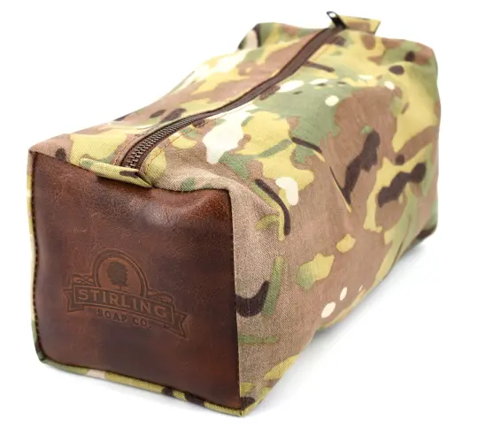 Multicam /Premium Leather - Dopp Kit