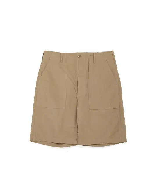 Engineered Garments Fatigue Short Khaki Cotton Ripstop