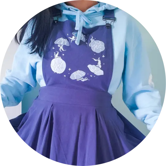 Moon Jelly Pinafore