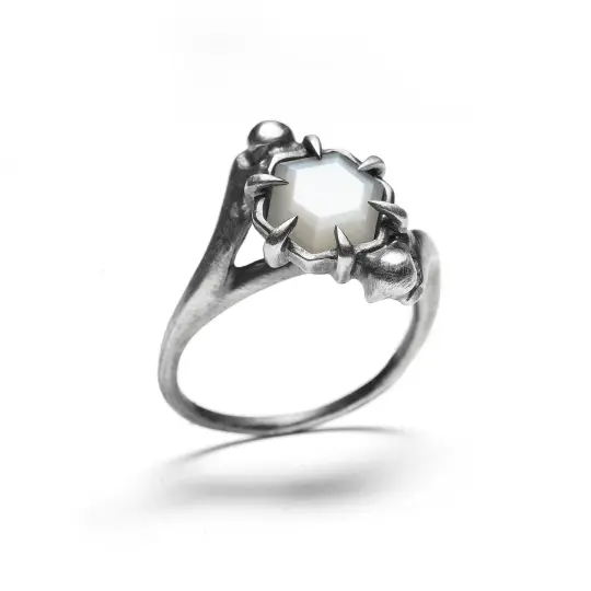 The Hexa-hemeron Cat. Gray Moonstone. *Limited*