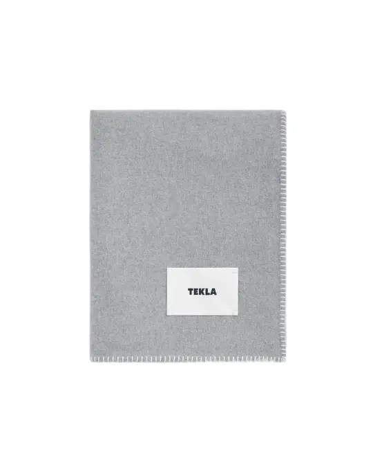 Tekla Lambswool Blanket Ash