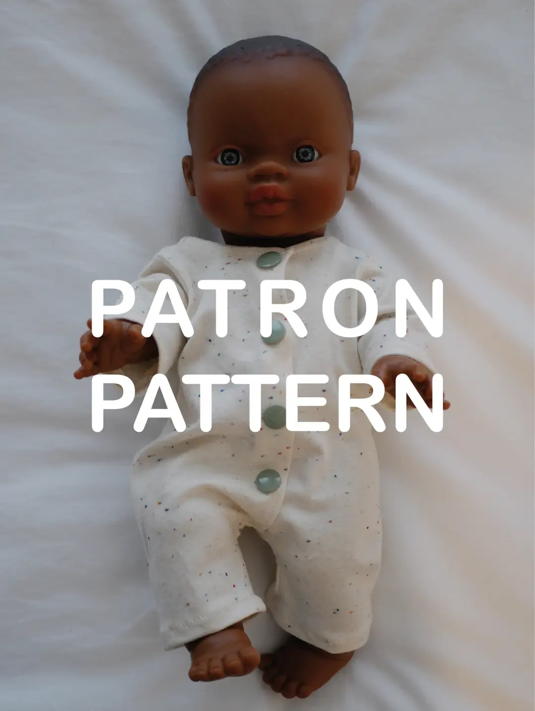 PATRON COMBI pour poupée / JUMPSUIT PATTERN for doll
