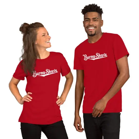 Vintage Burma Shave Short-Sleeve Unisex T-Shirt