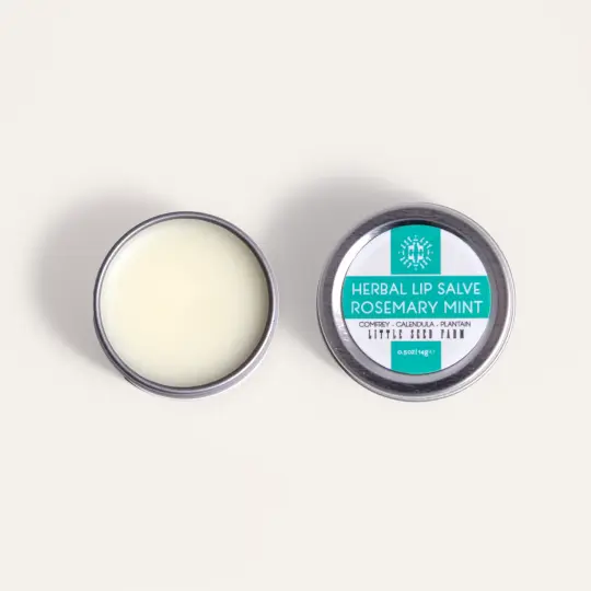 Rosemary Mint Herbal Lip Salve