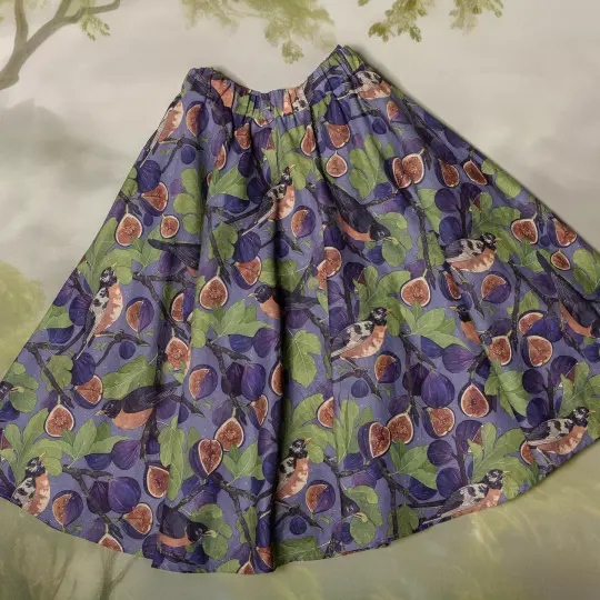 [MIDI SKIRT] Fig & Robin