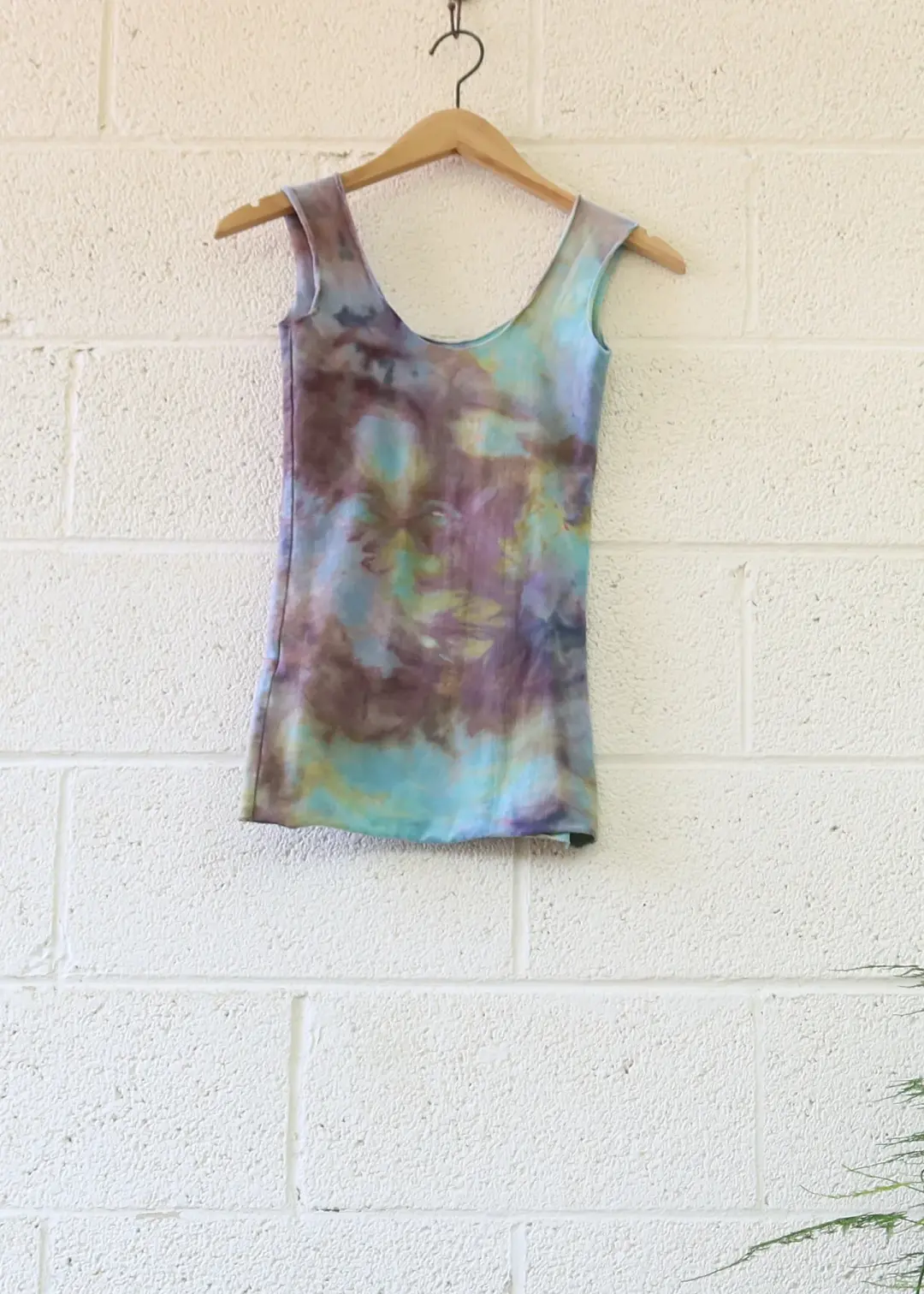 OOAK - Eos Shirt / 2XS / Stretch Cotton / Ice Dye (412)