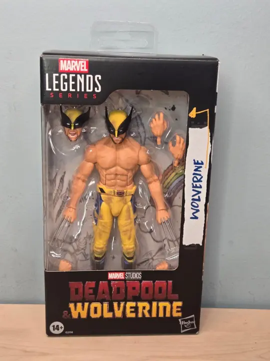 Marvel Legends Deadpool & Wolverine Wolverine - Shirtless Yellow Suit