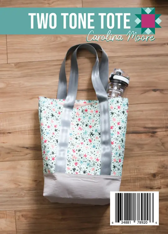 Two Tone Tote Pattern