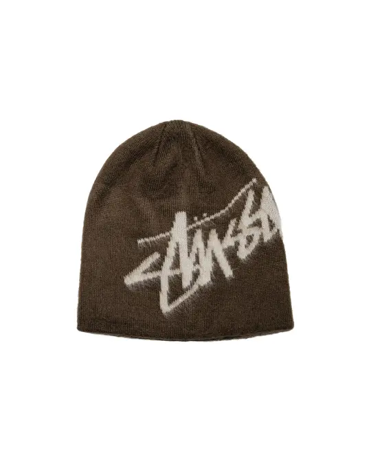 Stüssy Brushed Out Stock Skullcap Brown