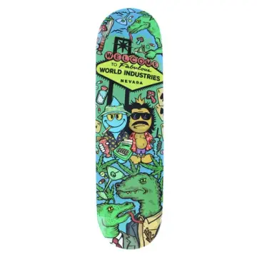Fear and loathing - World Industries skateboard
