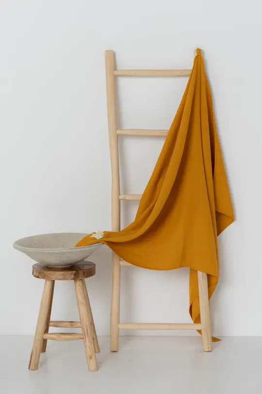 Linen Waffle Towel, Large