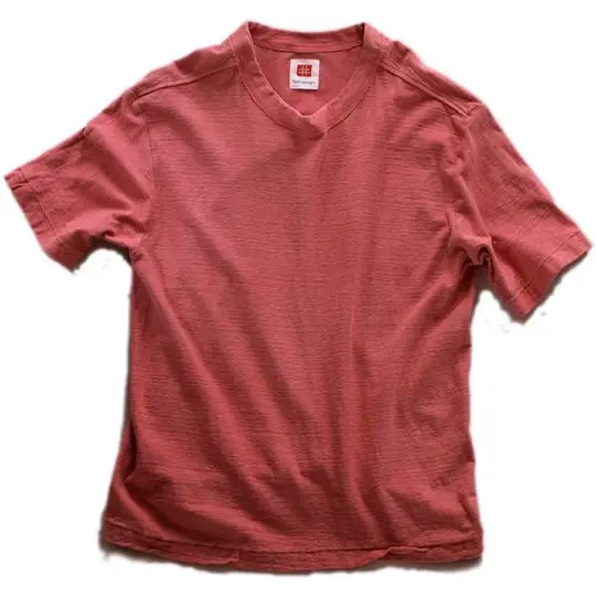 Plain Color Loop Wheel Organic Cotton T-shirts Toki-iro Short sleeve / Long sleeve