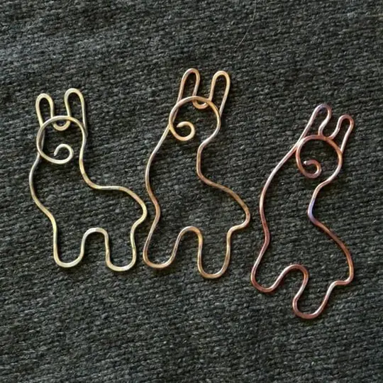 Adorable Alpaca Shawl Pin