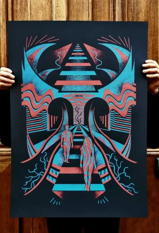 Art Print 'Follow the path'