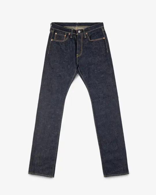 18oz Vintage Selvedge Denim Slim Cut Jeans - Indigo