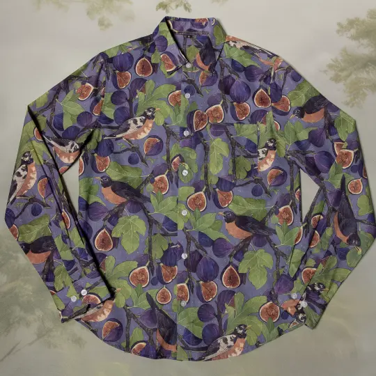 [LONG SLEEVE BUTTON DOWN SHIRT] Fig & Robin