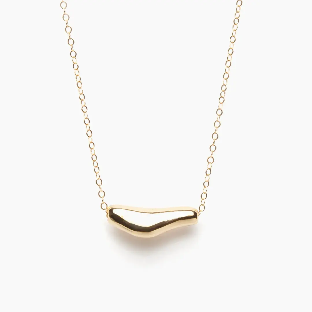 Hazel Gold Drip Necklace