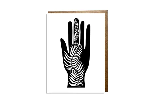 "In My Hand" card