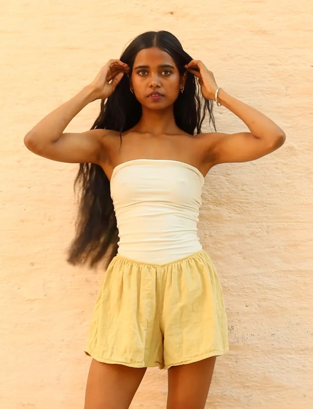 Everyday Low Rise Palazzo Shorty Shorts