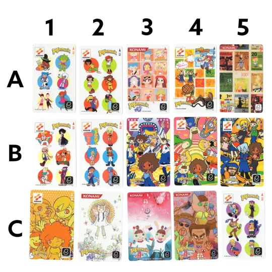 pop'n music e-amusement cards [SWIPE ONLY]