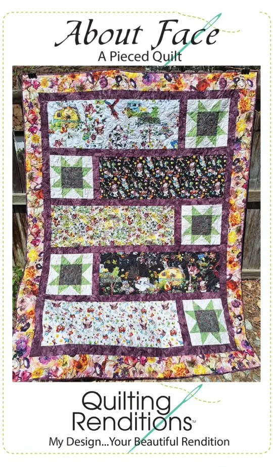 About Face-A Pieced Quilt Pattern