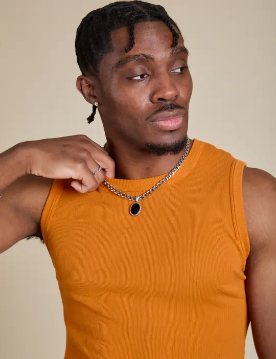 Muscle Tee - Creamsicle Orange *FINAL SALE*