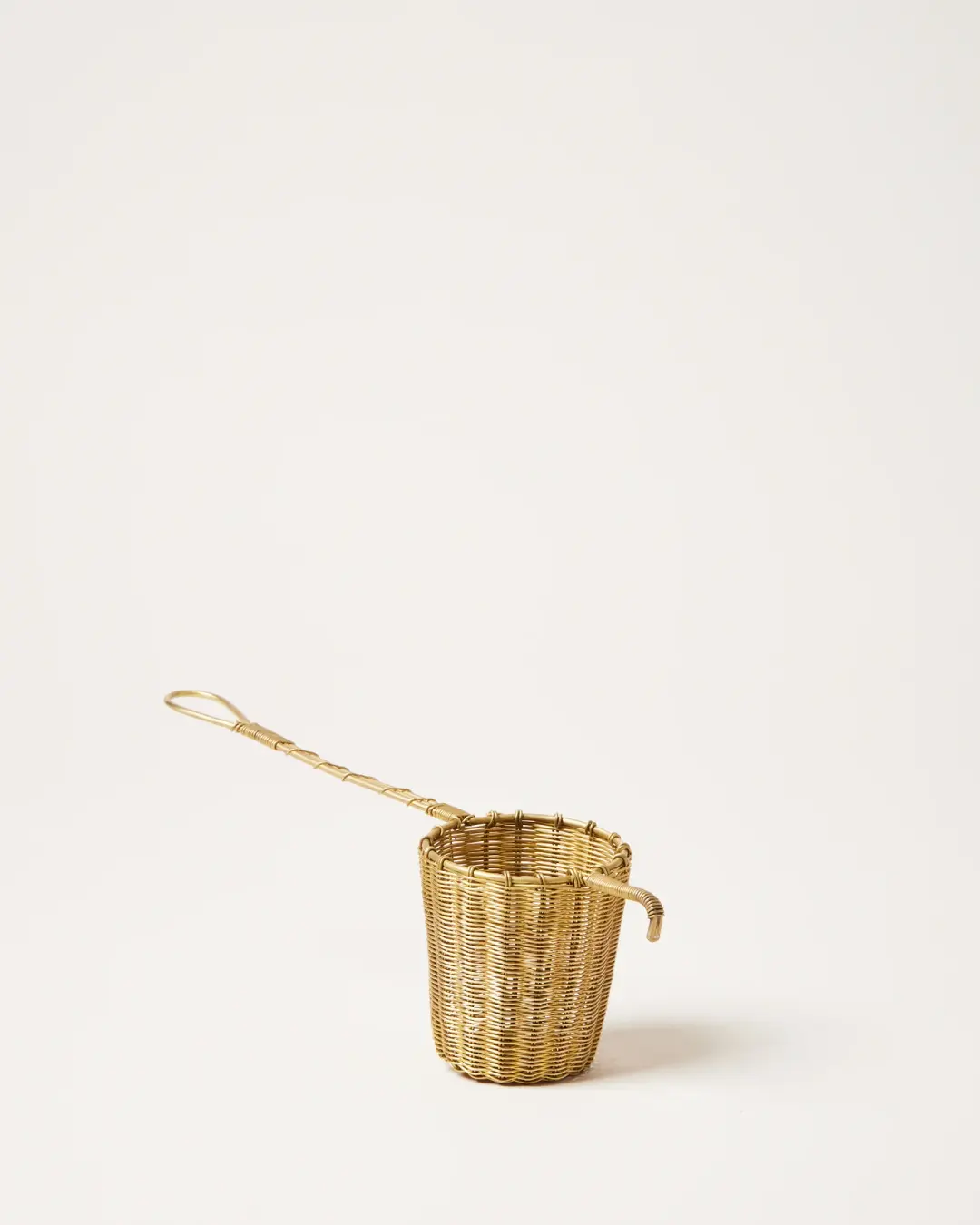 Woven Brass Tea Strainer