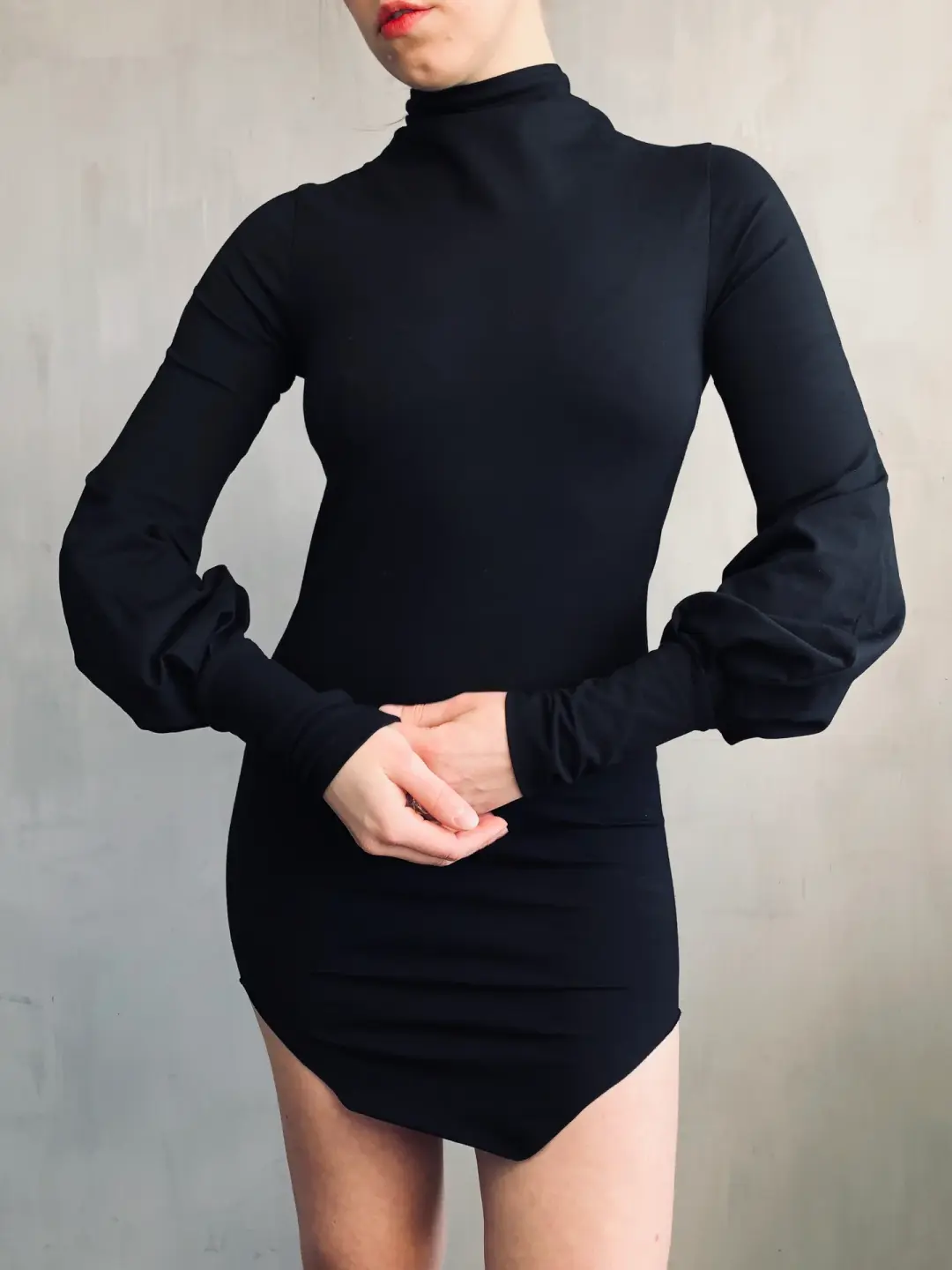 Restock 2021: Hourglass Longsleeve Tunic in Black