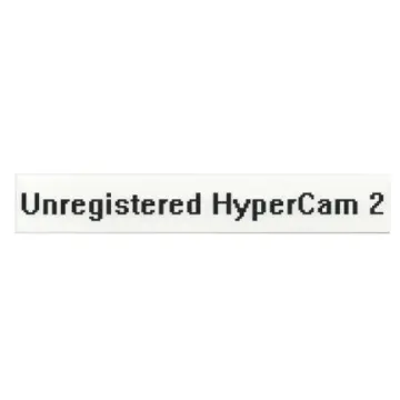 Unregistered Hypercam 2 Vinyl Sticker