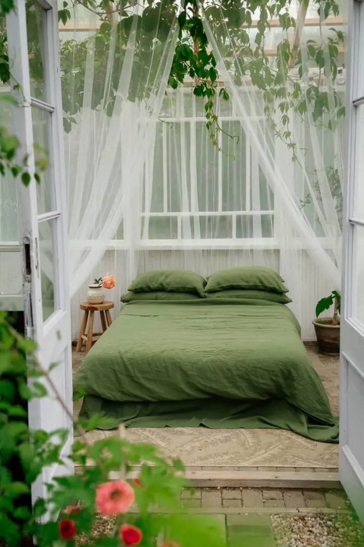 Linen Duvet Cover Set (3 pcs)
