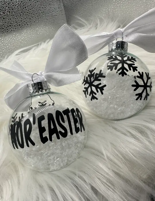 Nor'easter Ornament (New England slang)