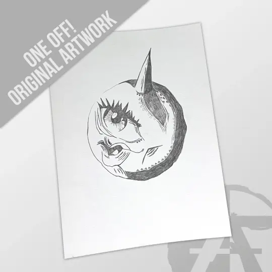 ORIGINAL ARTWORK 'Unicorn Ball'