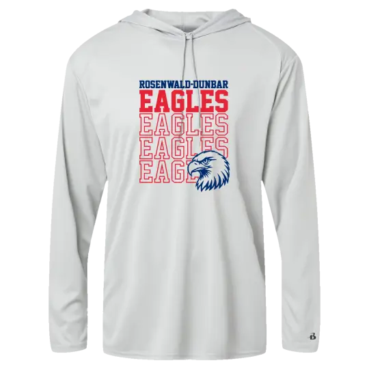 RDES & WJMS 4105 Adult Badger Thin Hoodie