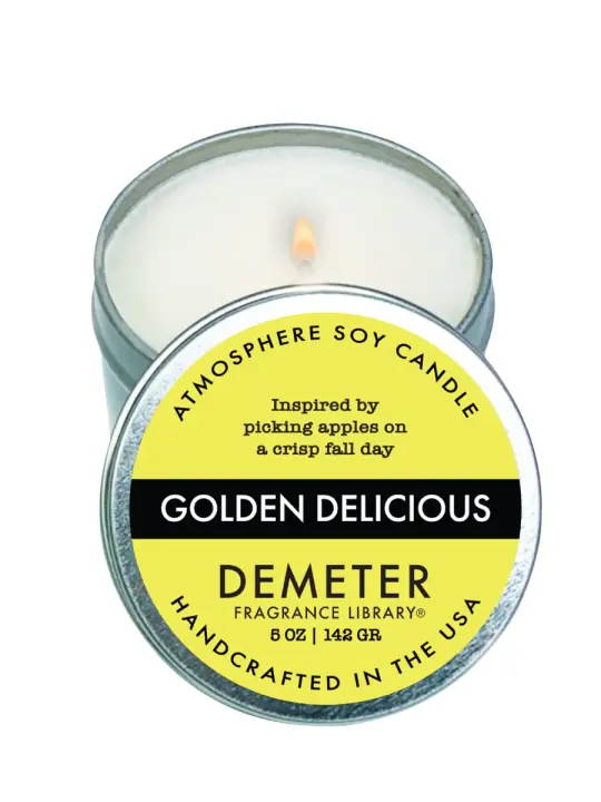 Golden Delicious Soy Candle