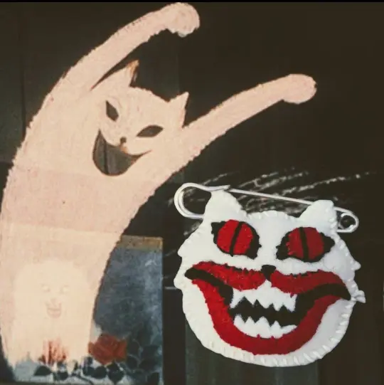 Hausu Cat Brooch