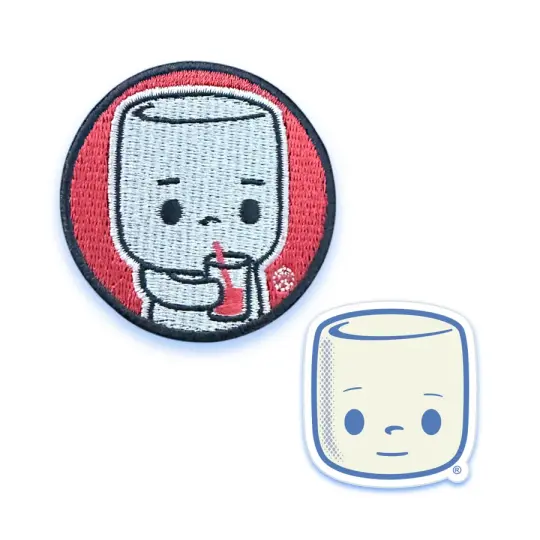 Marshall Embroidered Patch and Sticker