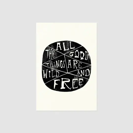 WILD & FREE Card