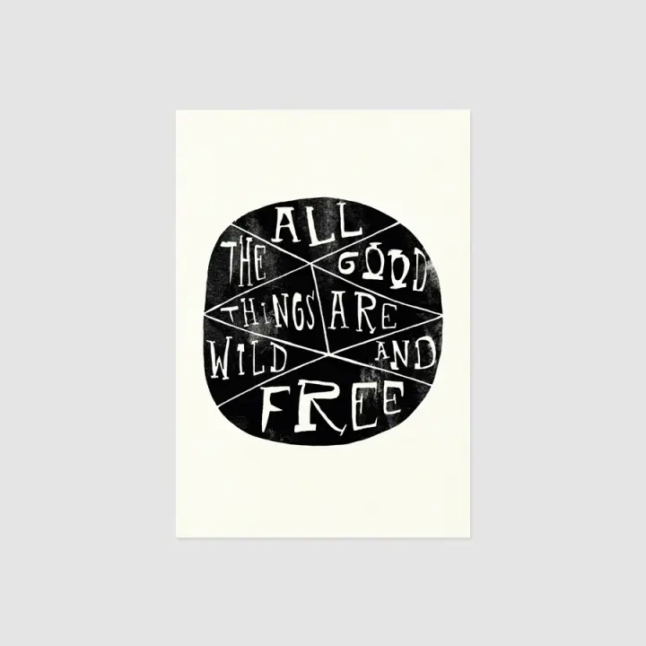 WILD & FREE Card