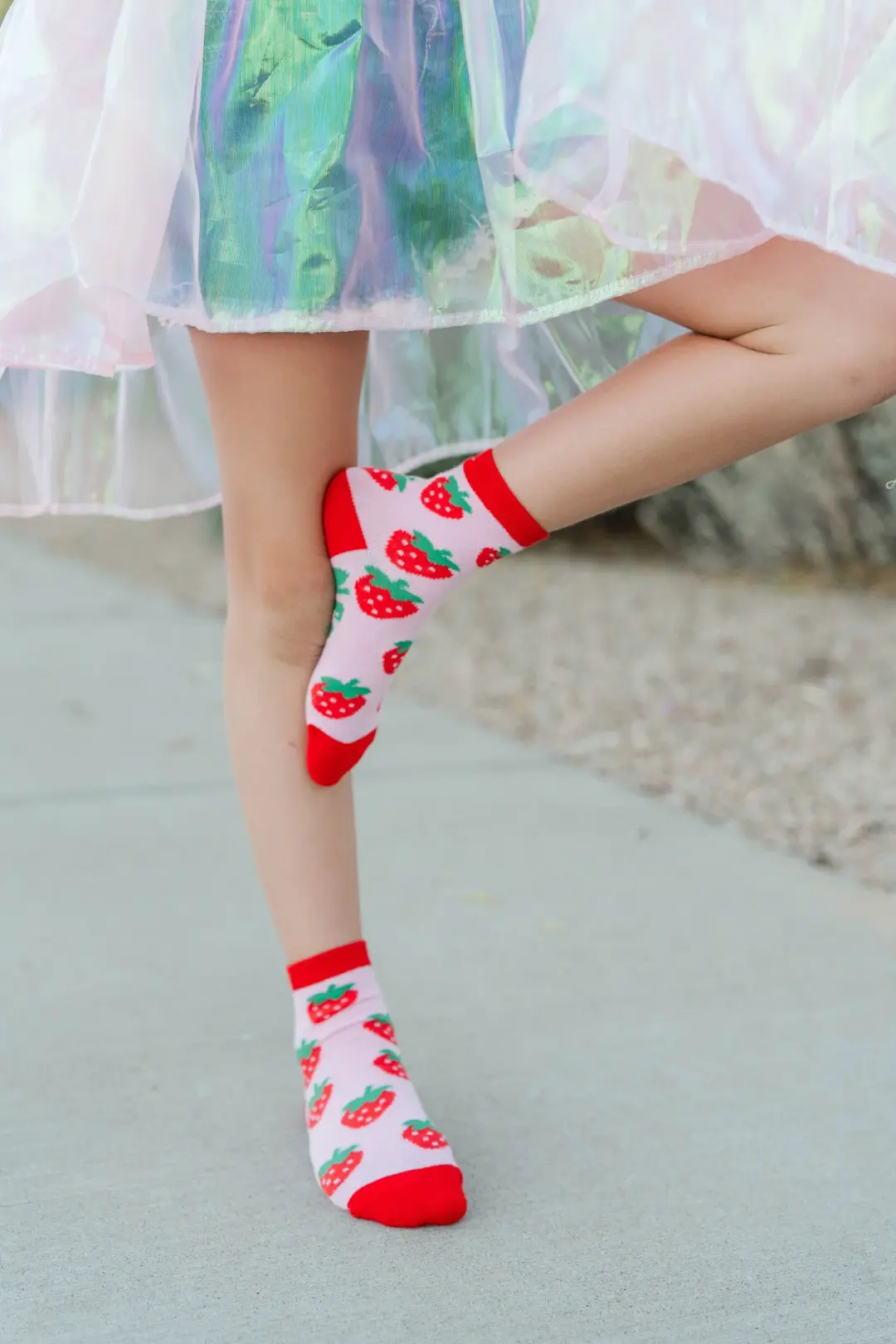 KIDS CLASSIC STRAWBERRY SOCKS