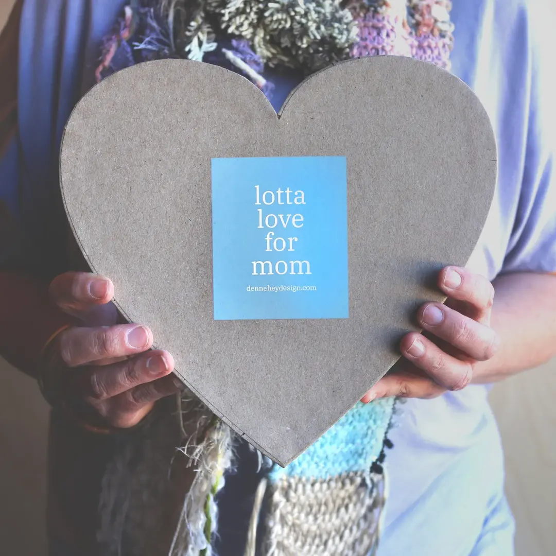 Heart-Shaped Mystery Boxes For Mom